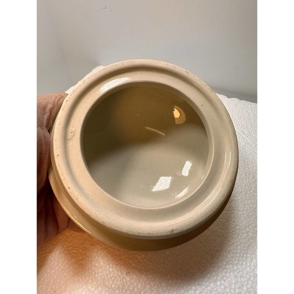 Temptations Old World Red Canister Cookie Jar with Lid 6.5" x 9" EUC - Picture 7 of 9